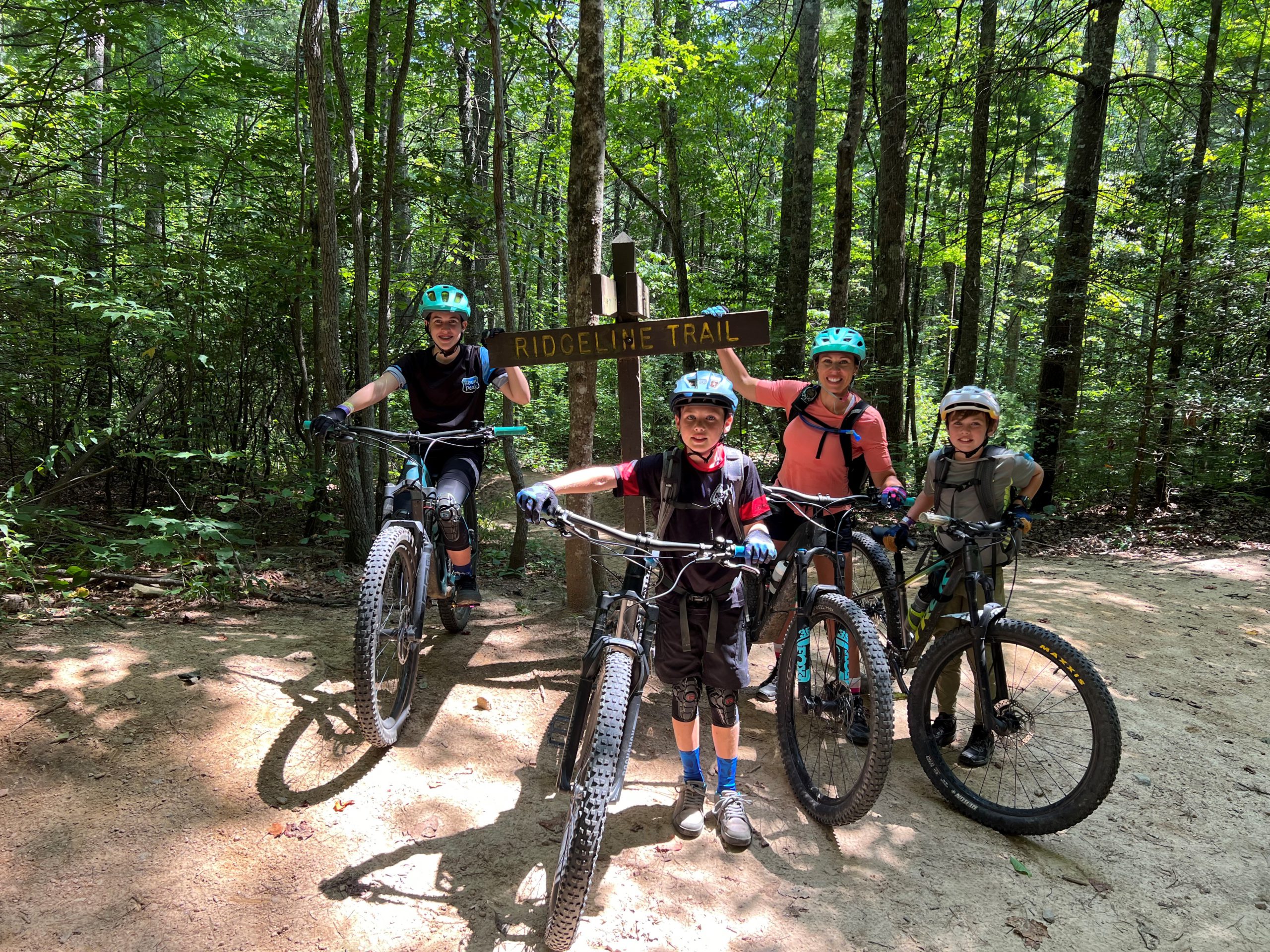 biking